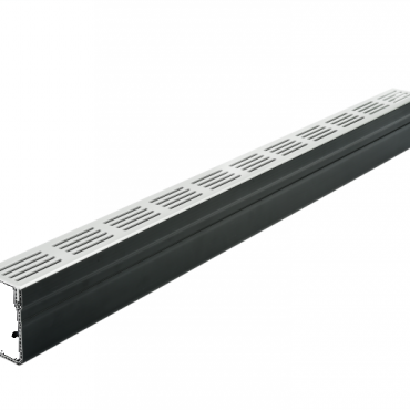 RSSD Lijngoot Grijs / Aluminium 100x6,5x10cm