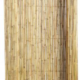 Bamboescherm op rol 180 x 180 cm, gelakt.