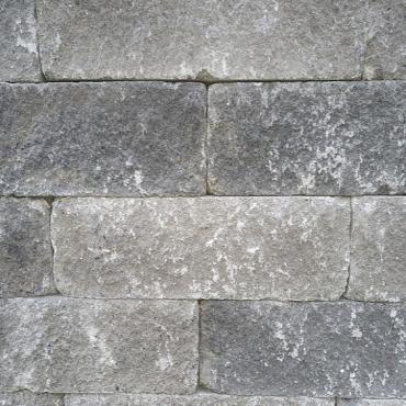 Rockwall 11x13x32 Stone Grey getrommeld