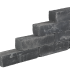 Blockstone Black 15X15X60Cm