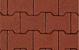 H-Profielsteen 8cm KOMO MP rood met deklaag 42st/lg