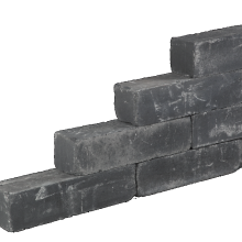 Blockstone black 15x15x60cm